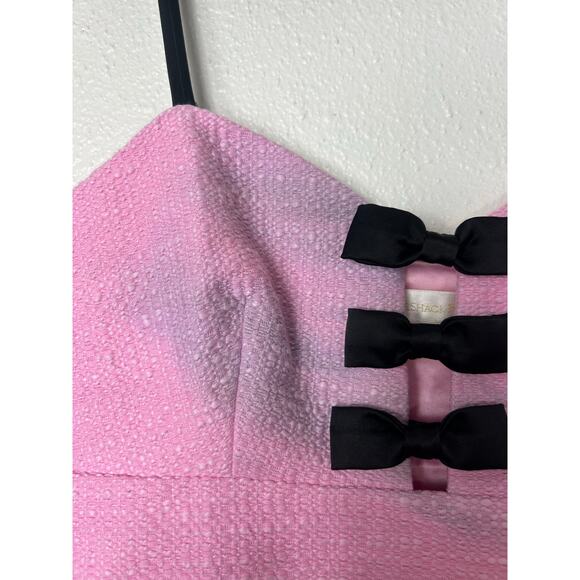 Loveshackfancy Adelaide Tweed Mini Dress Pirouette Pink Sz 4 - Picture 7 of 12